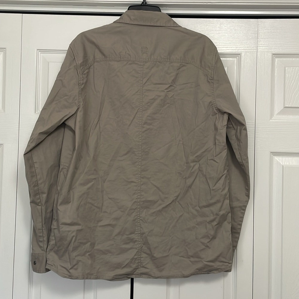 EUC 5.11 Tactical Shirt Mens Large Black Button Snap Long Sleeve Jackson 72548 - Picture 9 of 10